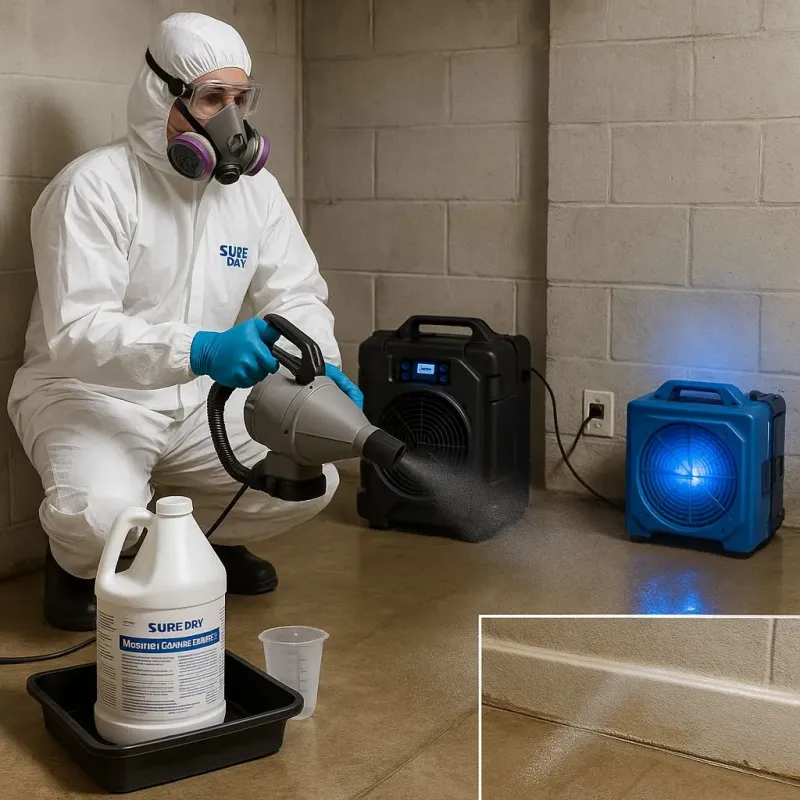 Sanitization and Odor Removal process in Williamstown, NJ