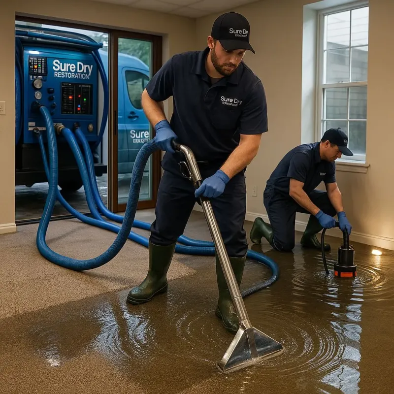 Water Extraction and Removal process in Williamstown, NJ